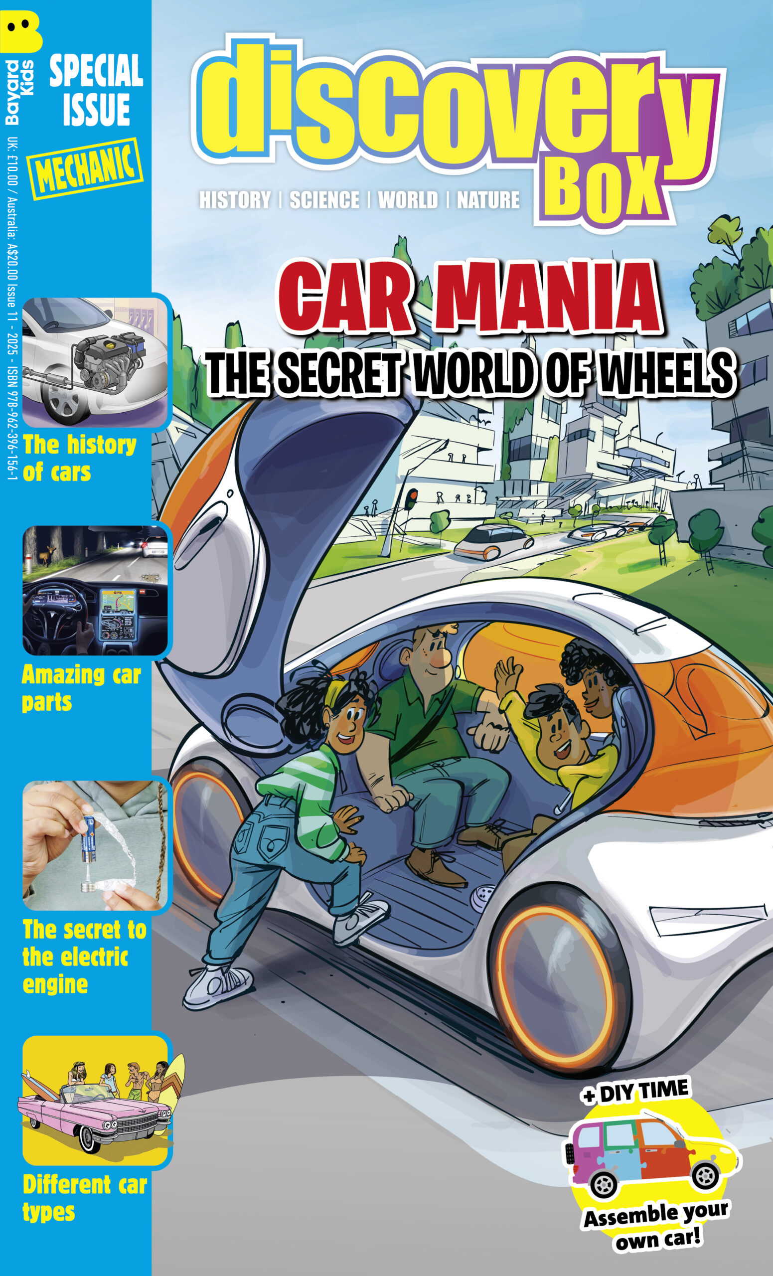 Discovery Box Special Edition: Car Mania The Secret World of Wheels